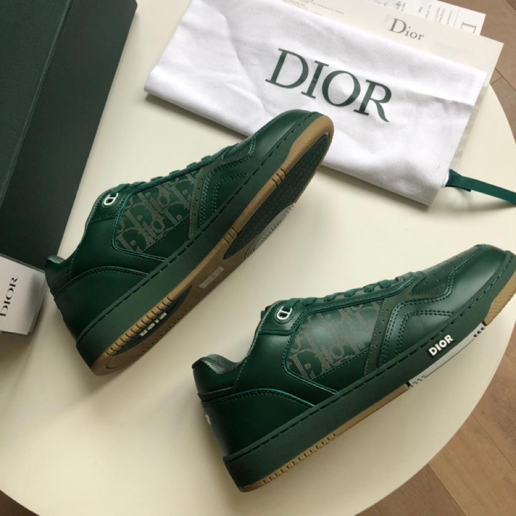 Dior B27 Low World Tour Green - vstockx