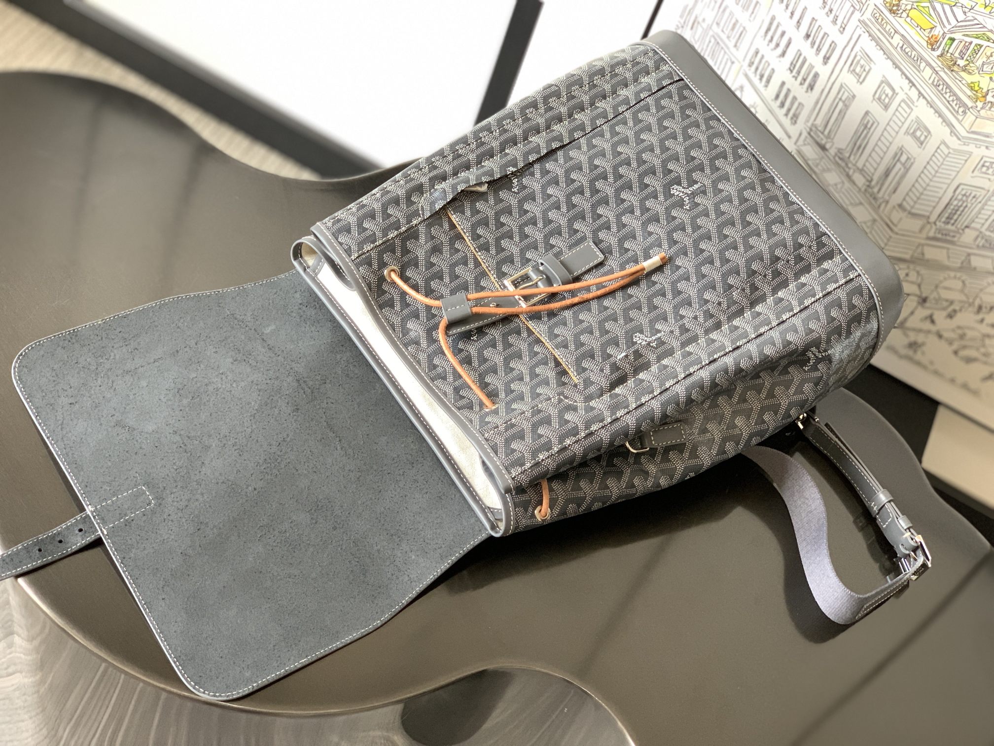 Handbags Goyard Alpin 020193 size:39*15.5*32 cm - vstockx