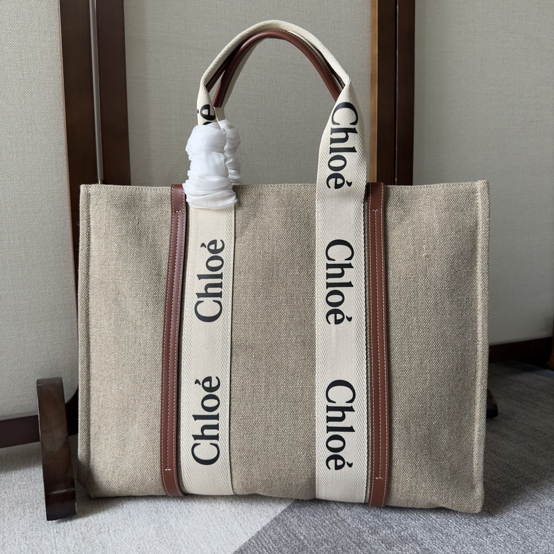Handbags Chloe Woody 6064 size:45*33*13 cm - vstockx