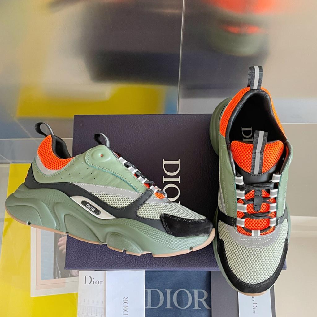 Dior B22 Orange Olive Black - vstockx