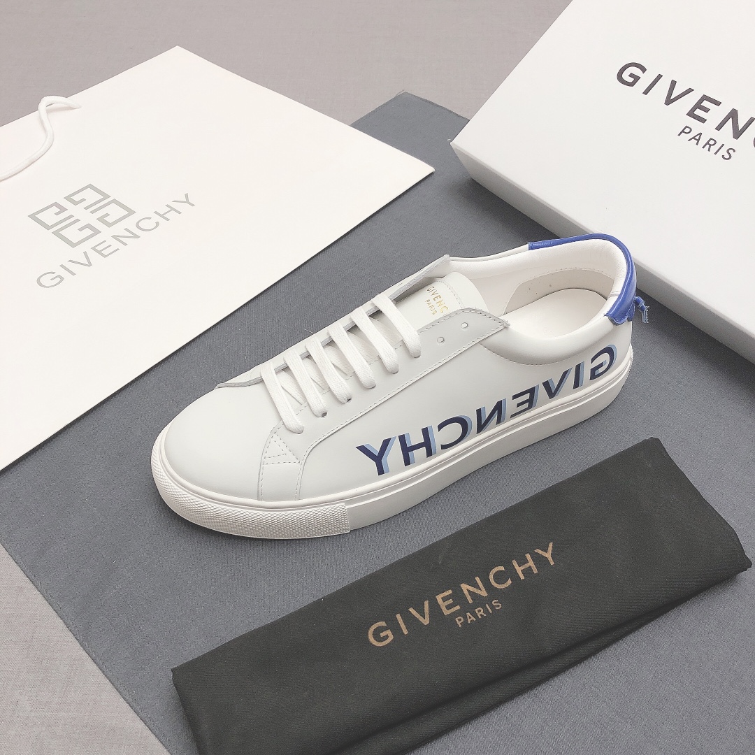 Givenchy Urban Street Logo-print Leather Sneakers 48 - vstockx