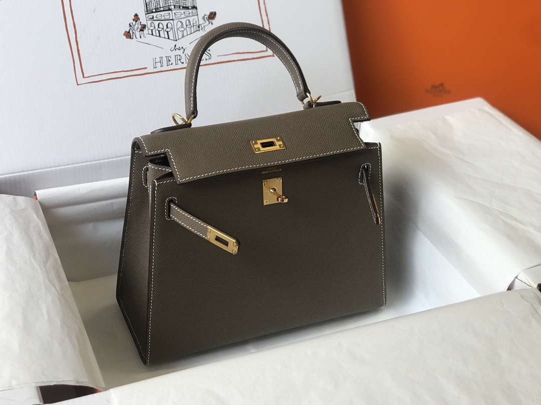 Handbags Hermes   size:25 cm - vstockx