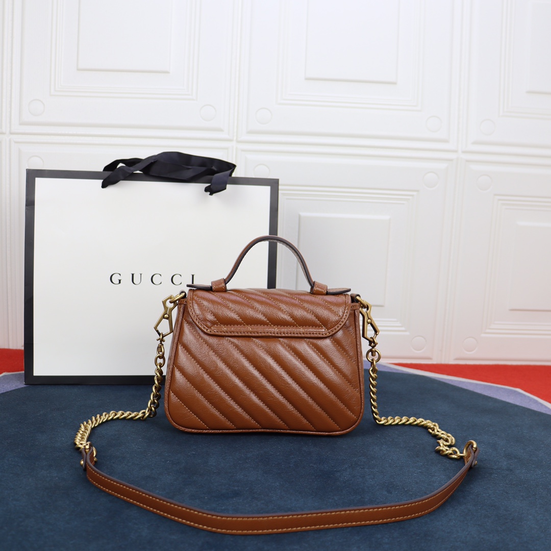 Handbag Gucci 547260 size 21X15.5X8 cm - vstockx