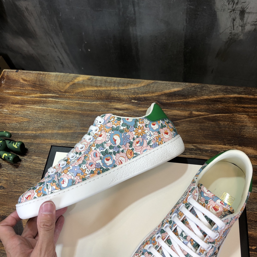 Gucci Ace Liberty Floral - vstockx