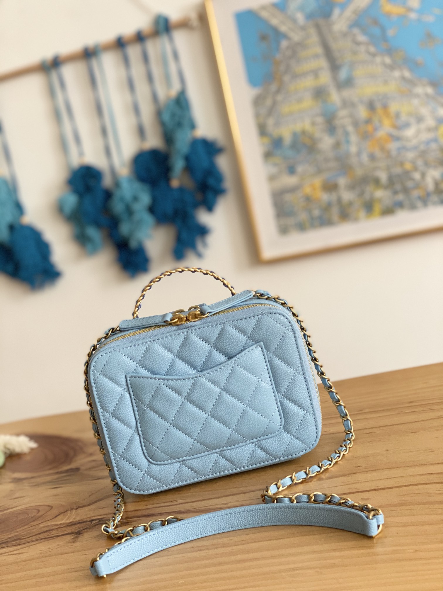 Handbag Chanel AP3222 size 19*13.5*7* cm - vstockx