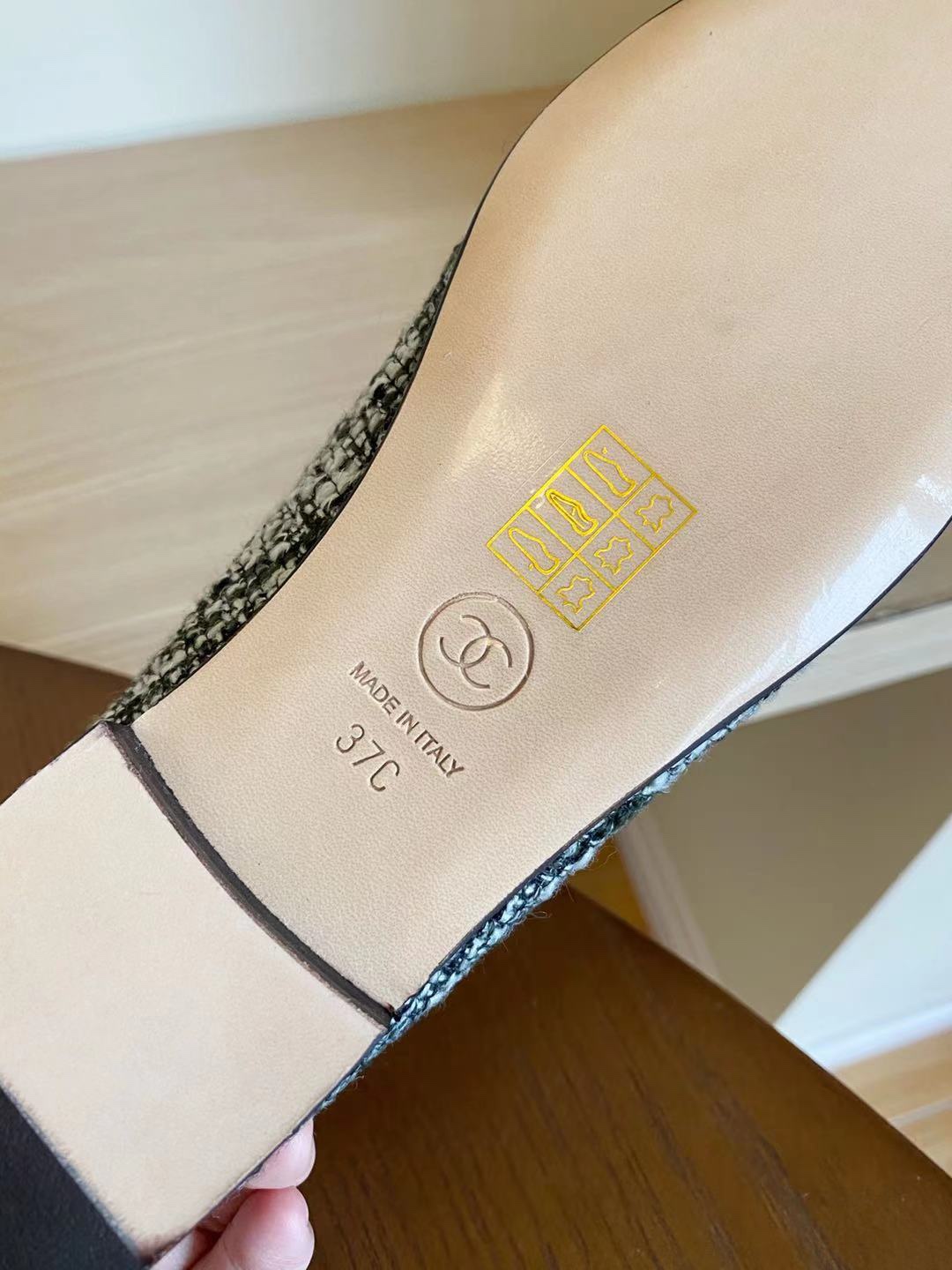 Chanel Ballerinas Fabric & Grosgrain 26 - vstockx