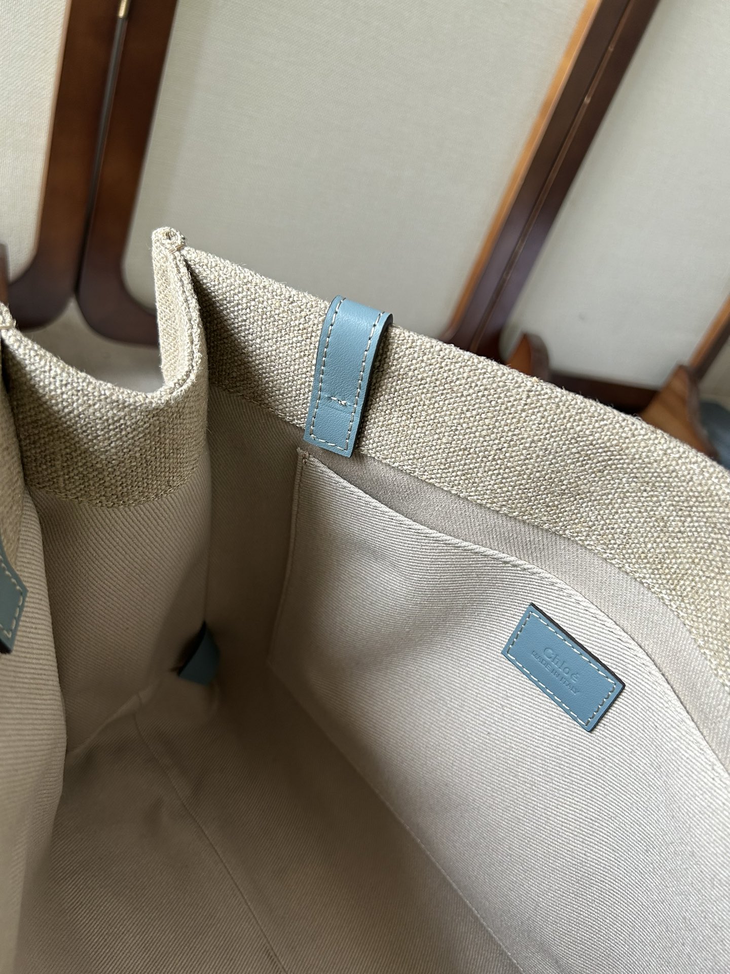 Handbags Chloe Woody 6063 size:37*26*12 cm - vstockx