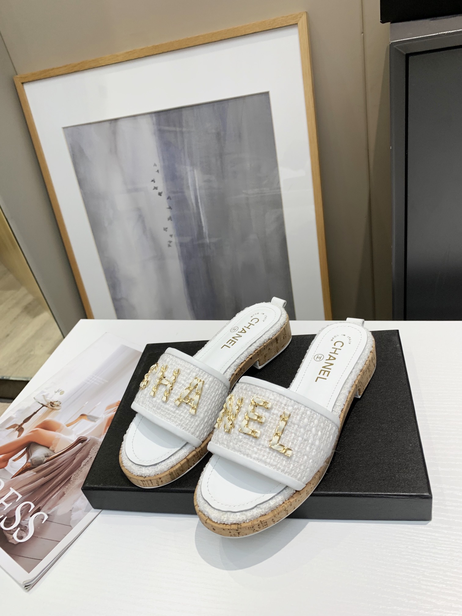 Chanel Slides 25 - vstockx
