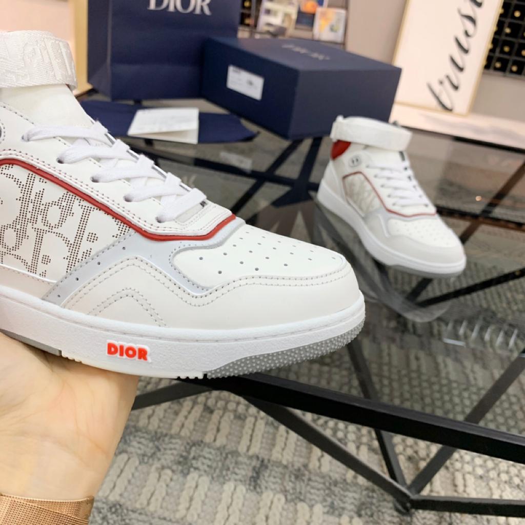 Dior B27 High White Red - vstockx