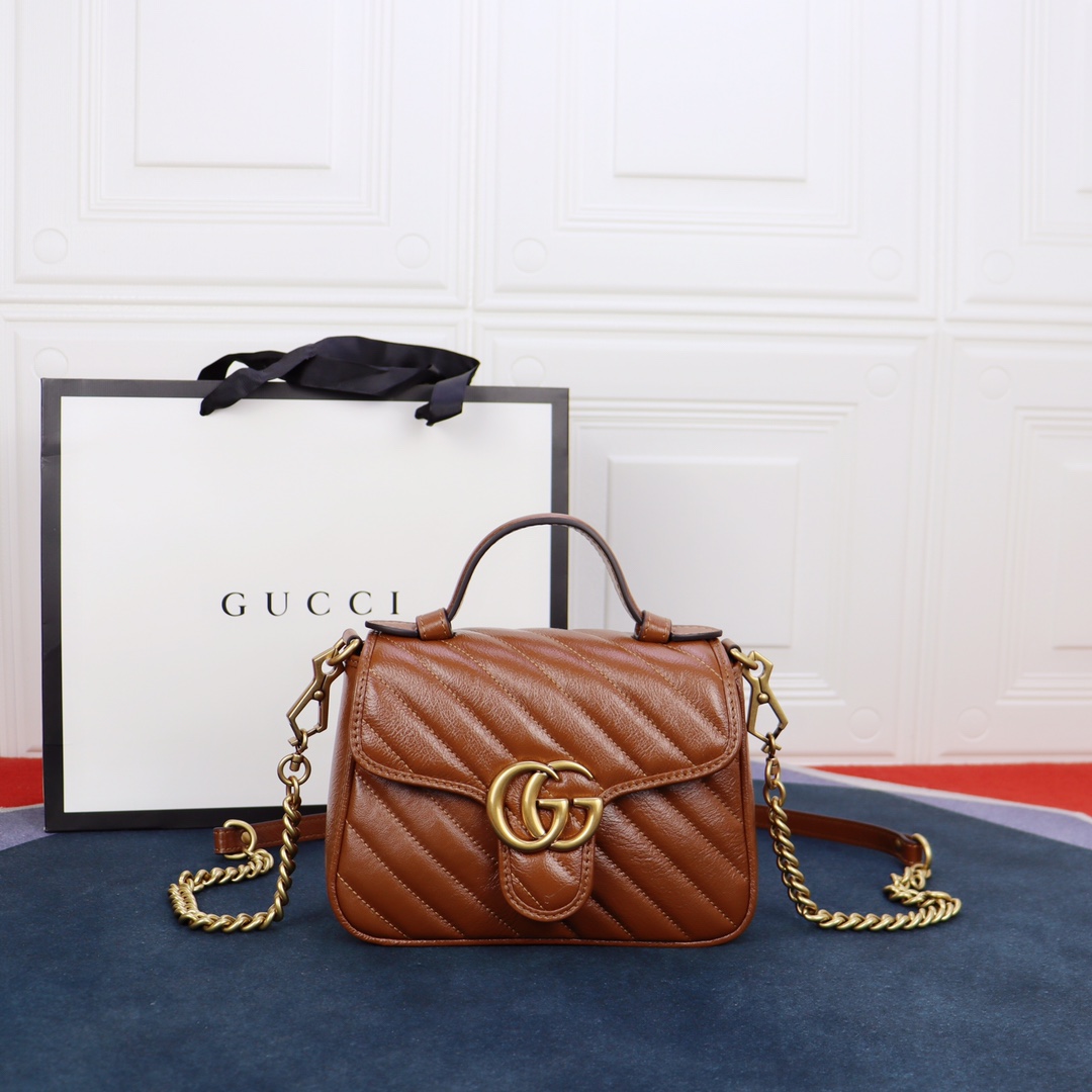Handbag Gucci 547260 size 21X15.5X8 cm - vstockx