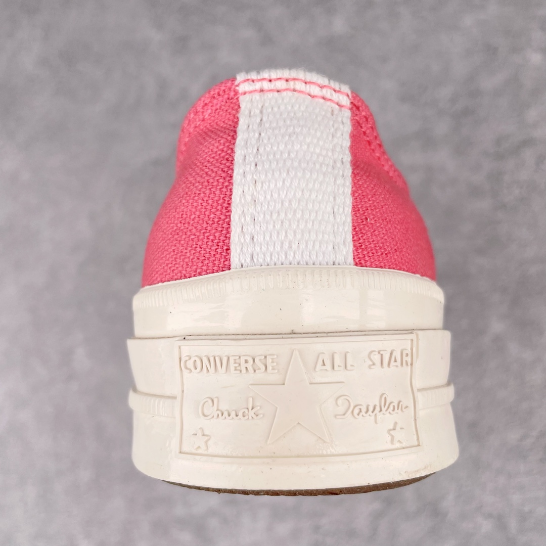 Converse Chuck Taylor All-Star 70s Ox Comme des Garcons Play Bright Pink - vstockx