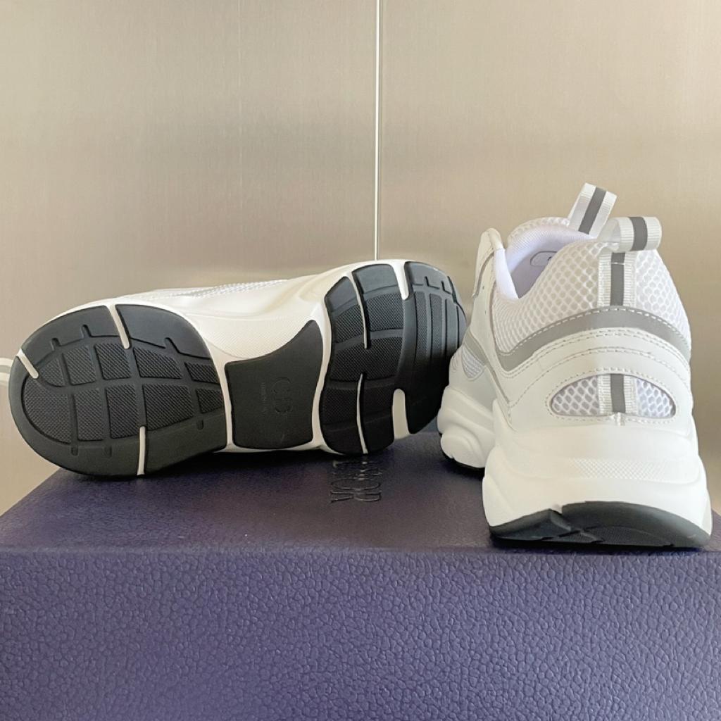 Dior B22 White Silver - vstockx