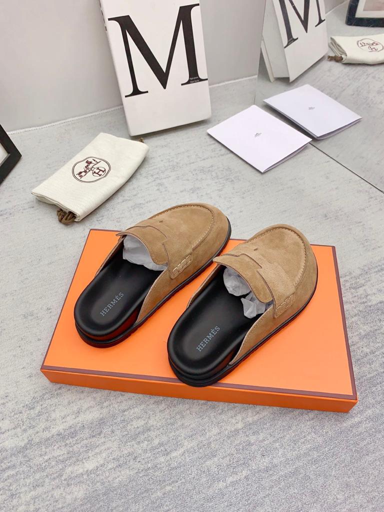 Hermes Go mule Beige Argile - vstockx