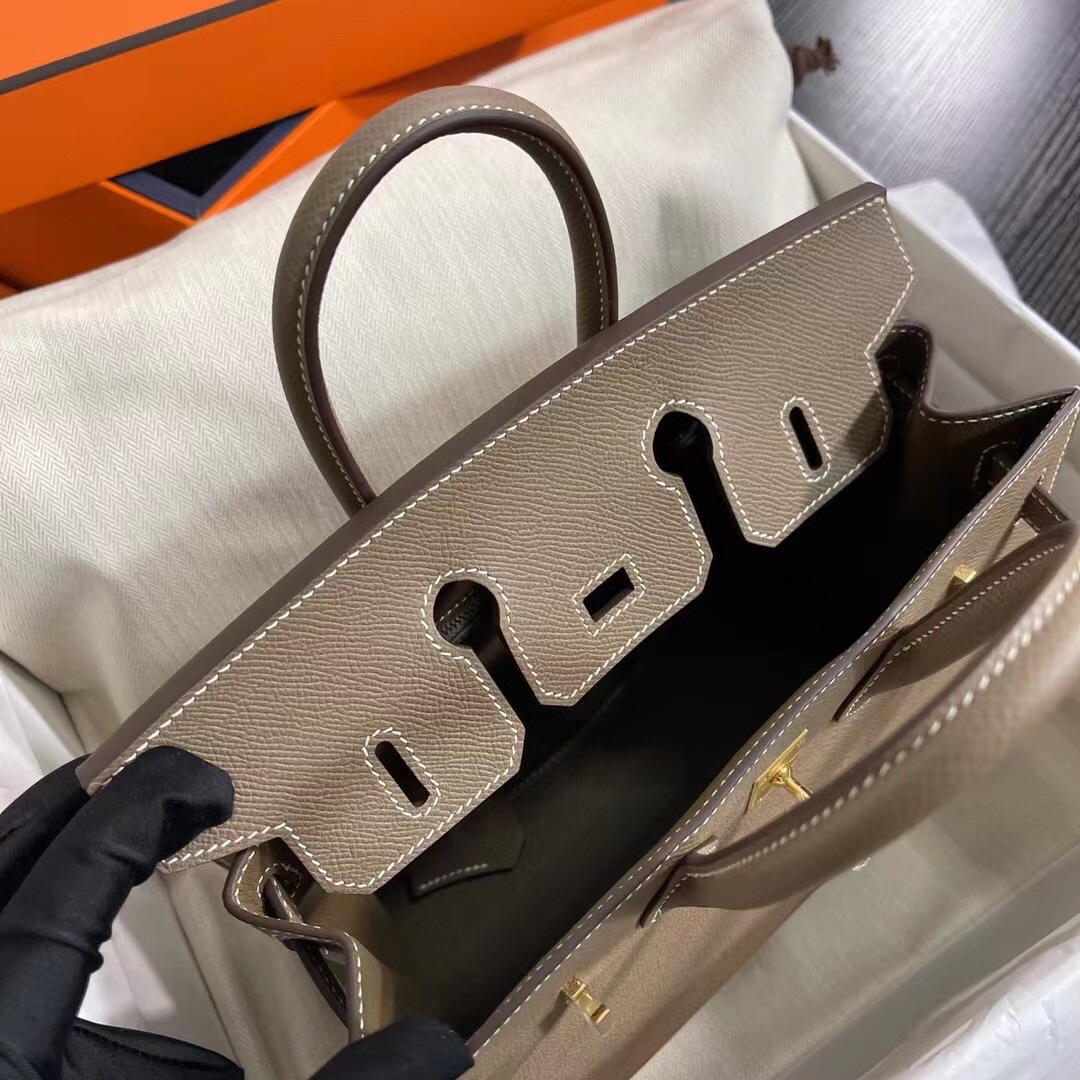 Handbags Hermes Birkin Sellier size:25 cm - vstockx