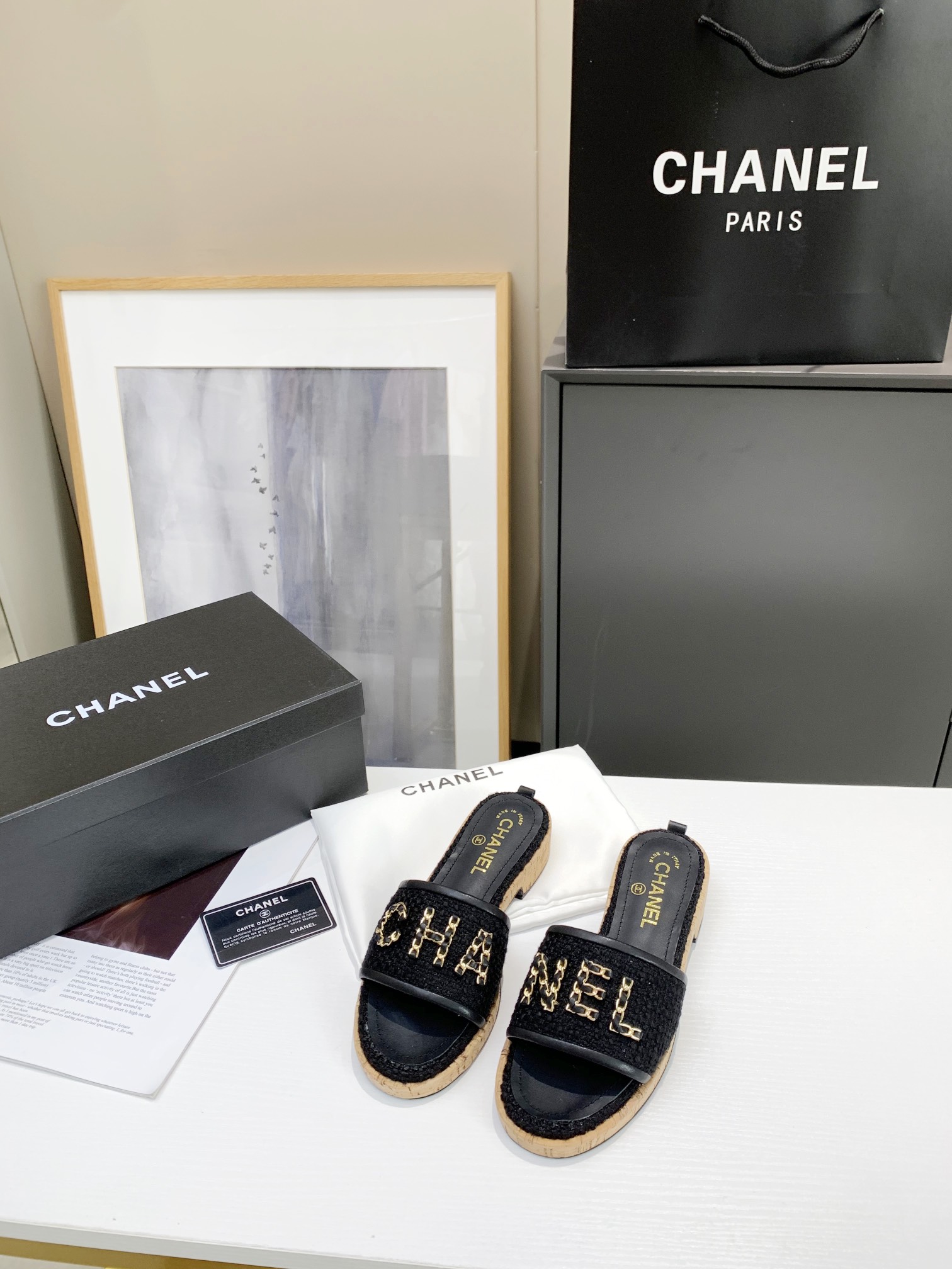 Chanel Slides 24 - vstockx