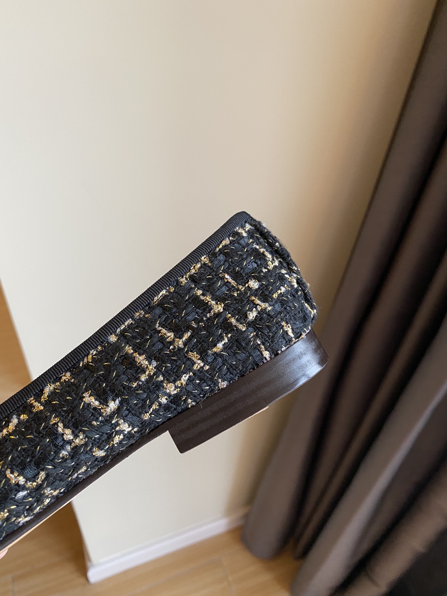 Chanel Ballerinas Fabric & Grosgrain 33 - vstockx