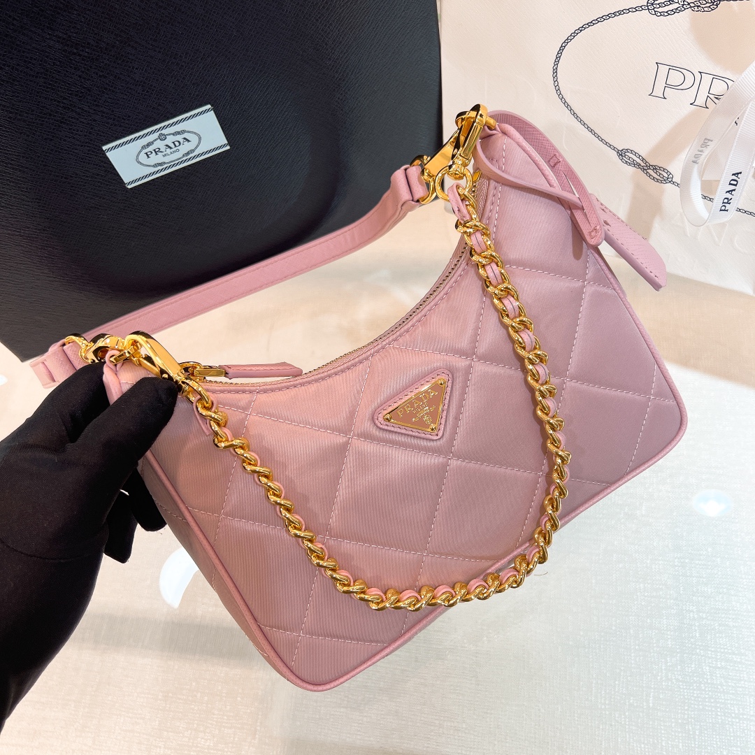 handbags prada Hobo 1BC204 Size:22*18*6cm - vstockx