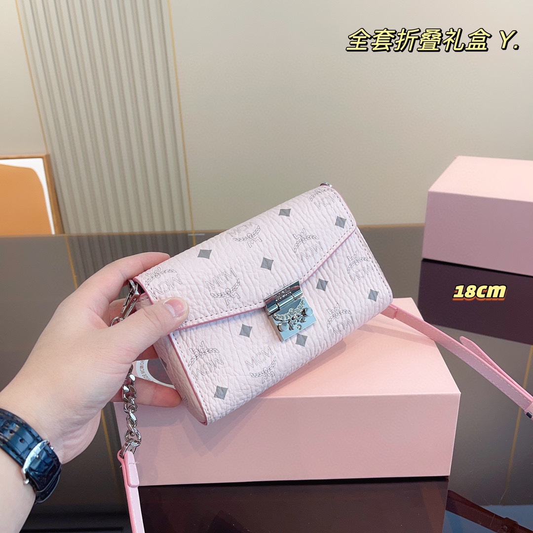 Handbags MCM mom size:23*5*14 cm - vstockx