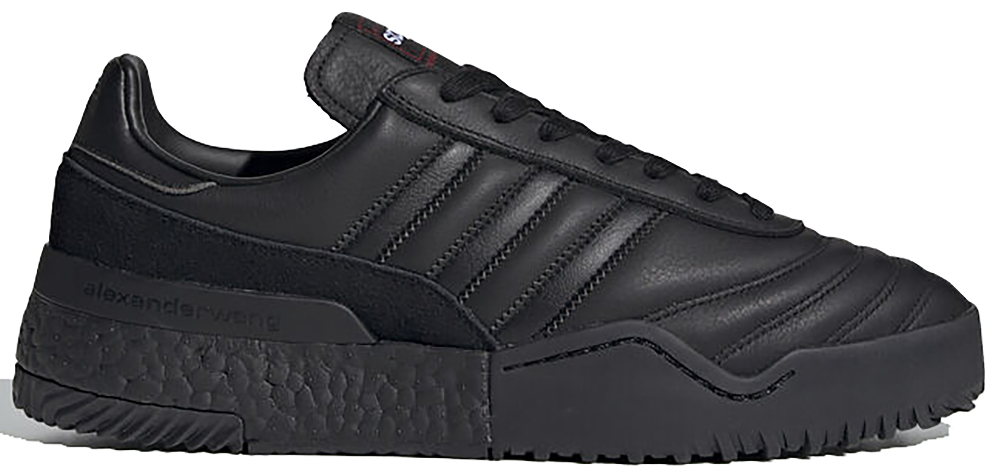 adidas AW B-Ball Soccer Alexander Wang Triple Black - vstockx
