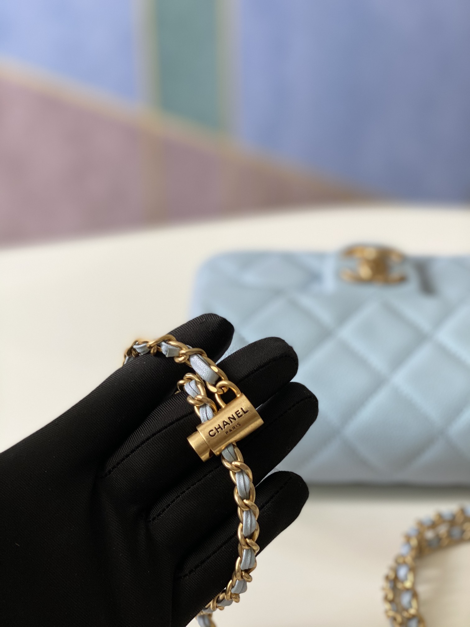 Handbag Chanel AS2855 size 19.5 13.5 6 cm - vstockx