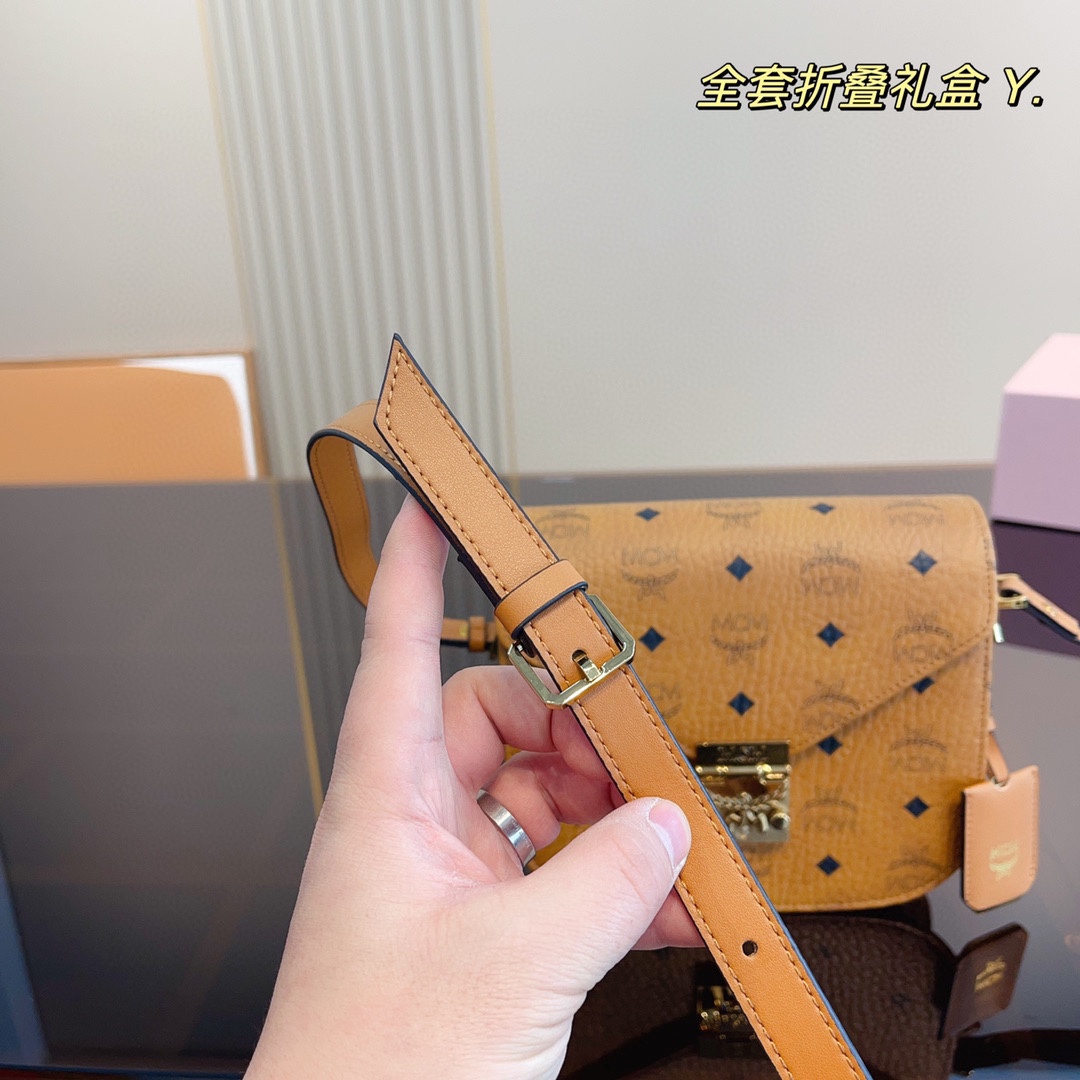 Handbags MCM mom size:21*10*18 cm - vstockx