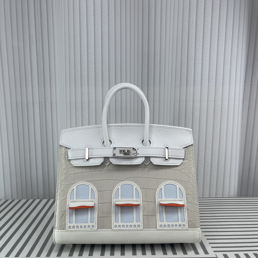 Handbags Hermes Birkin Sllier size:25 cm - vstockx