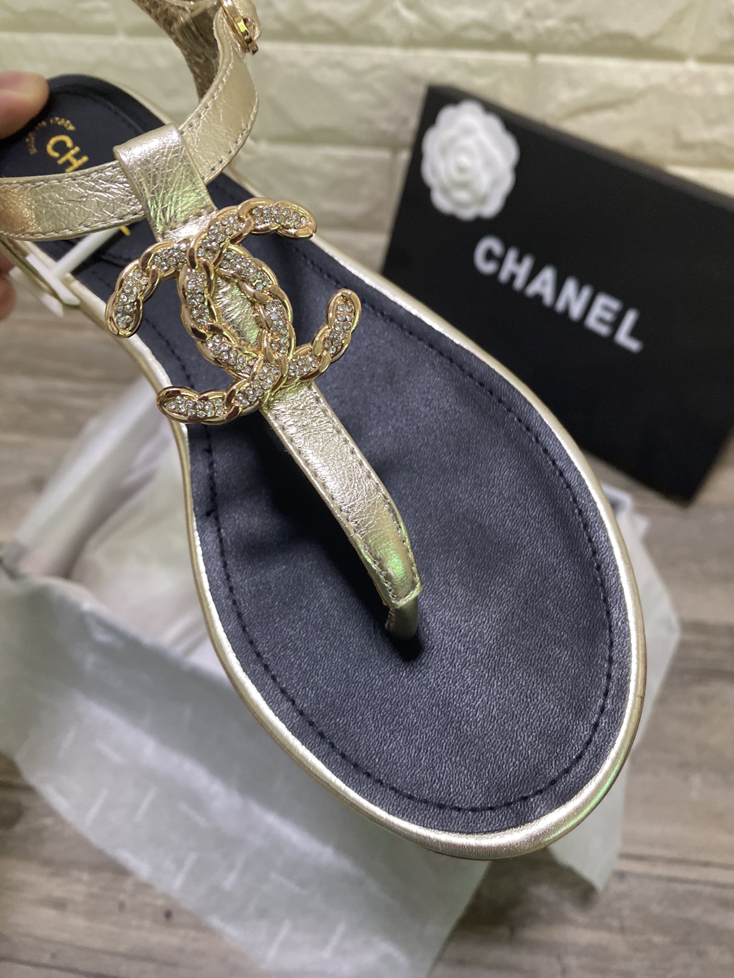 Chanel Slides 44 - vstockx