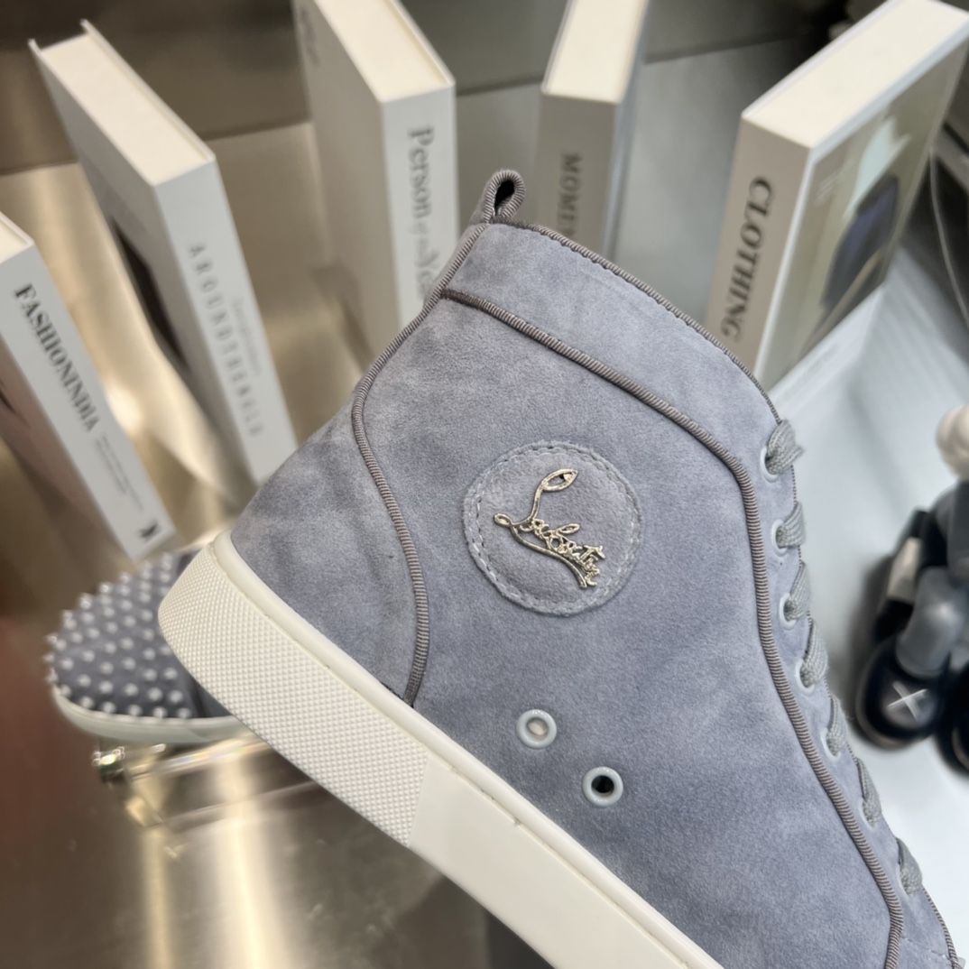 Christian Louboutin Louis Junior Spikes Orlato Flat Sneakers 69 - vstockx