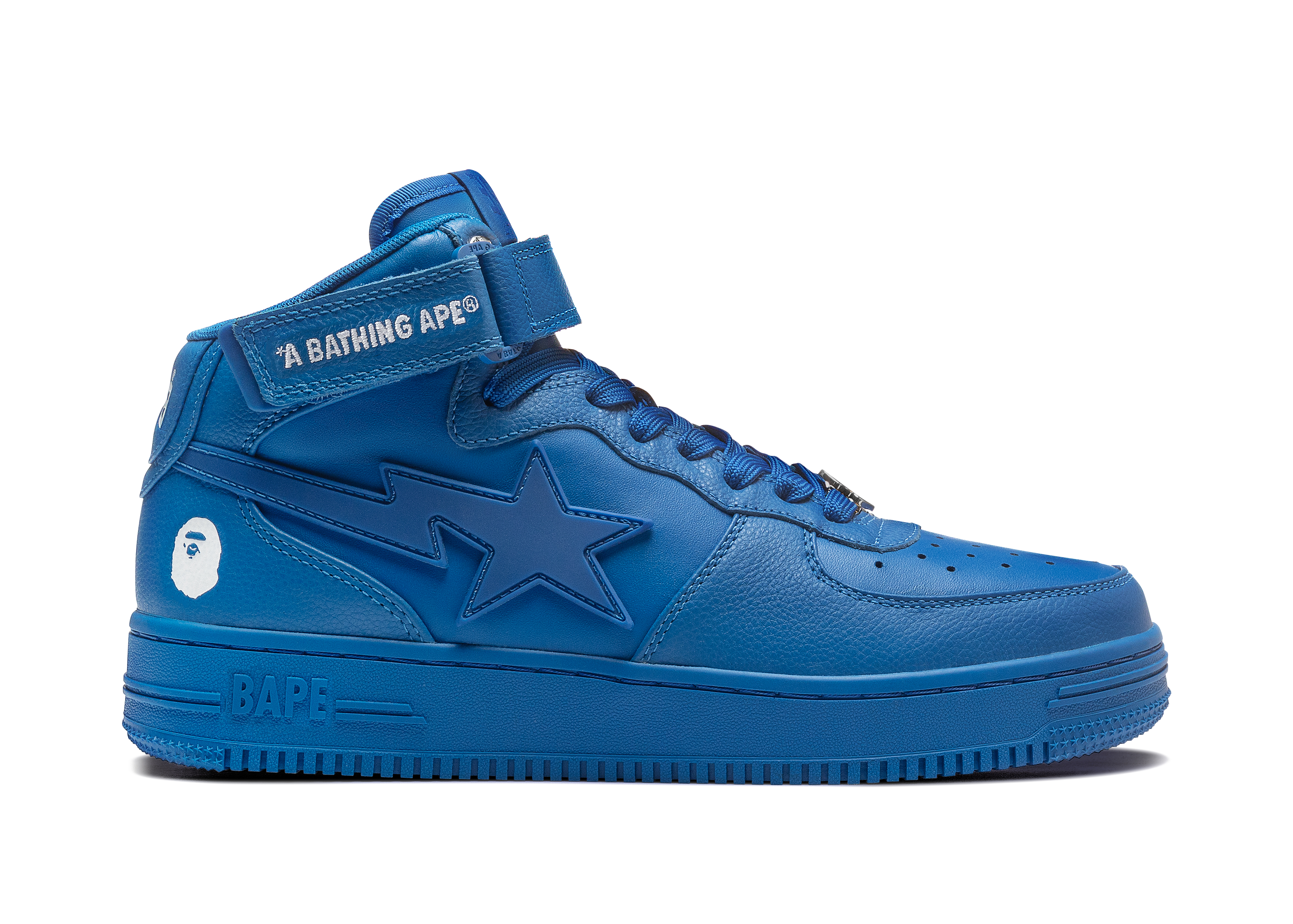 A Bathing Ape Bape Sta MI Blue - vstockx