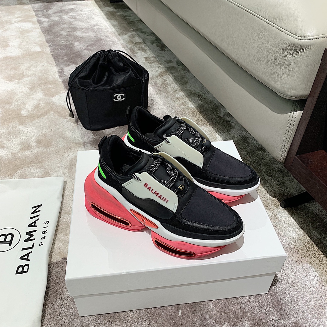 Balmain B-Bold trainers 26 - vstockx