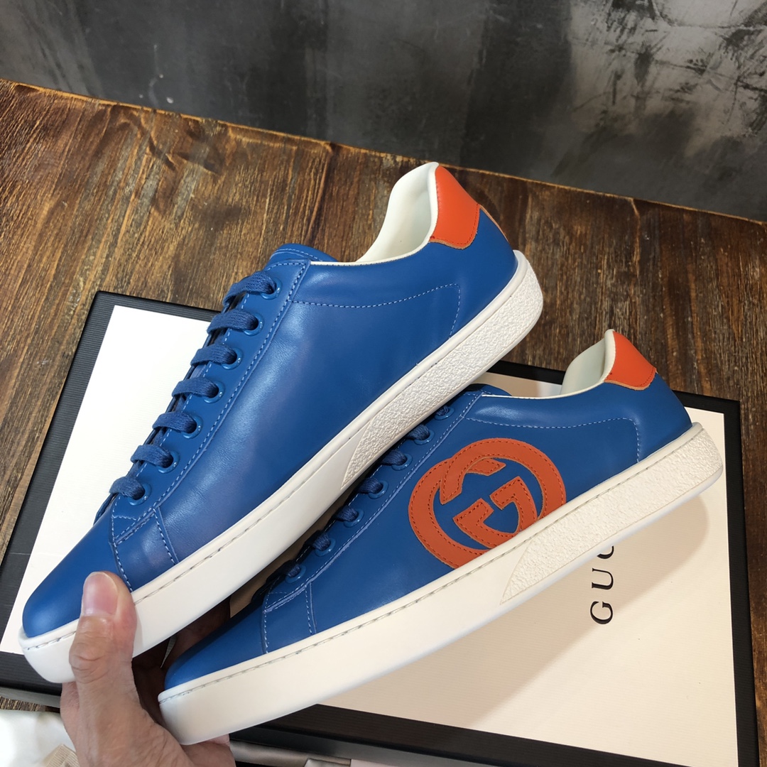 Gucci Ace Interlocking GG Teal - vstockx