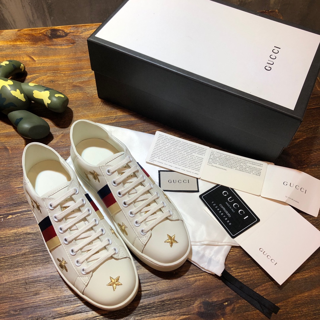 Gucci Ace Bees and Stars (W) - vstockx