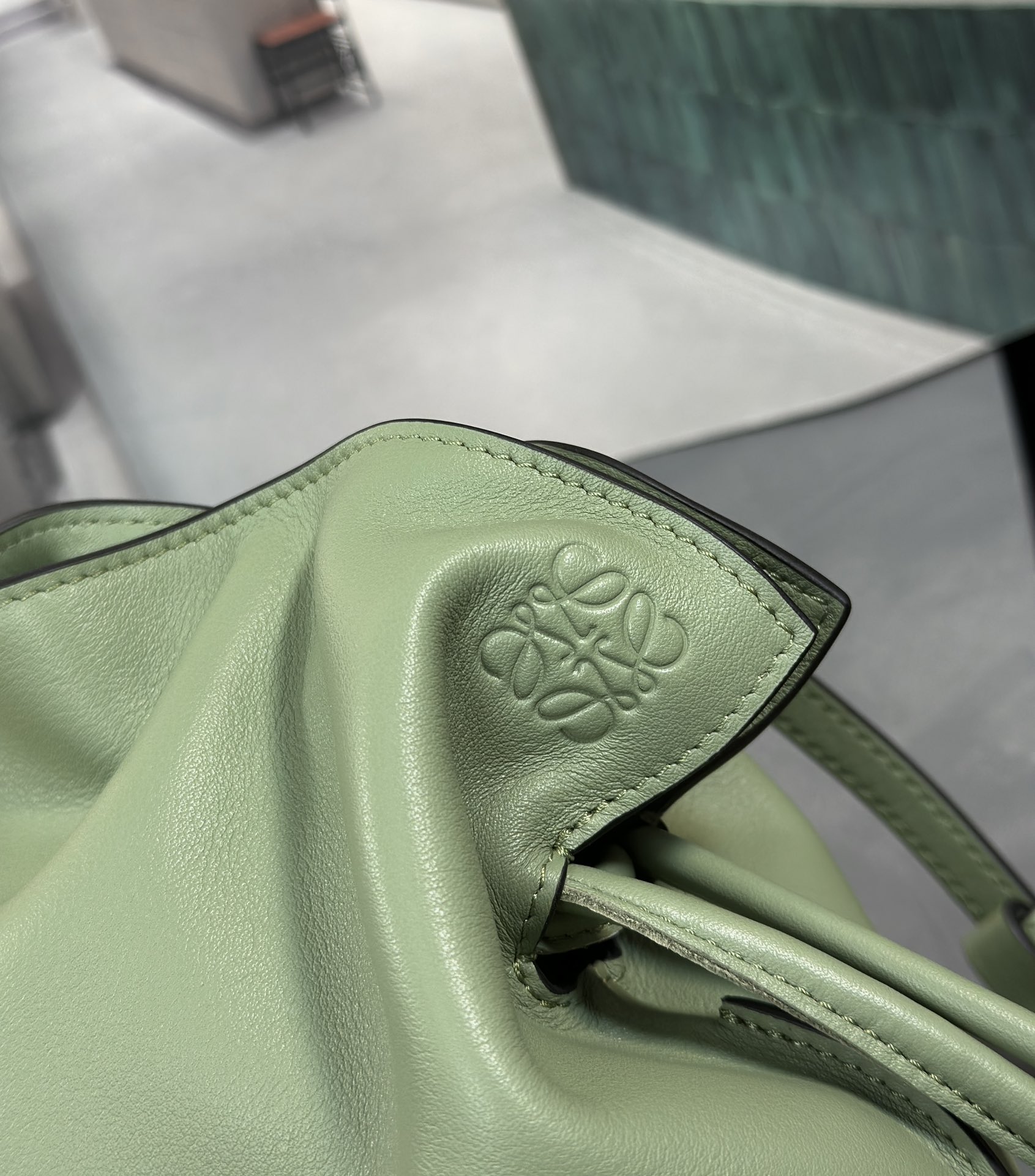 Handbags LOEWE mini flamenco clutch size:22.5-18-9 cm - vstockx