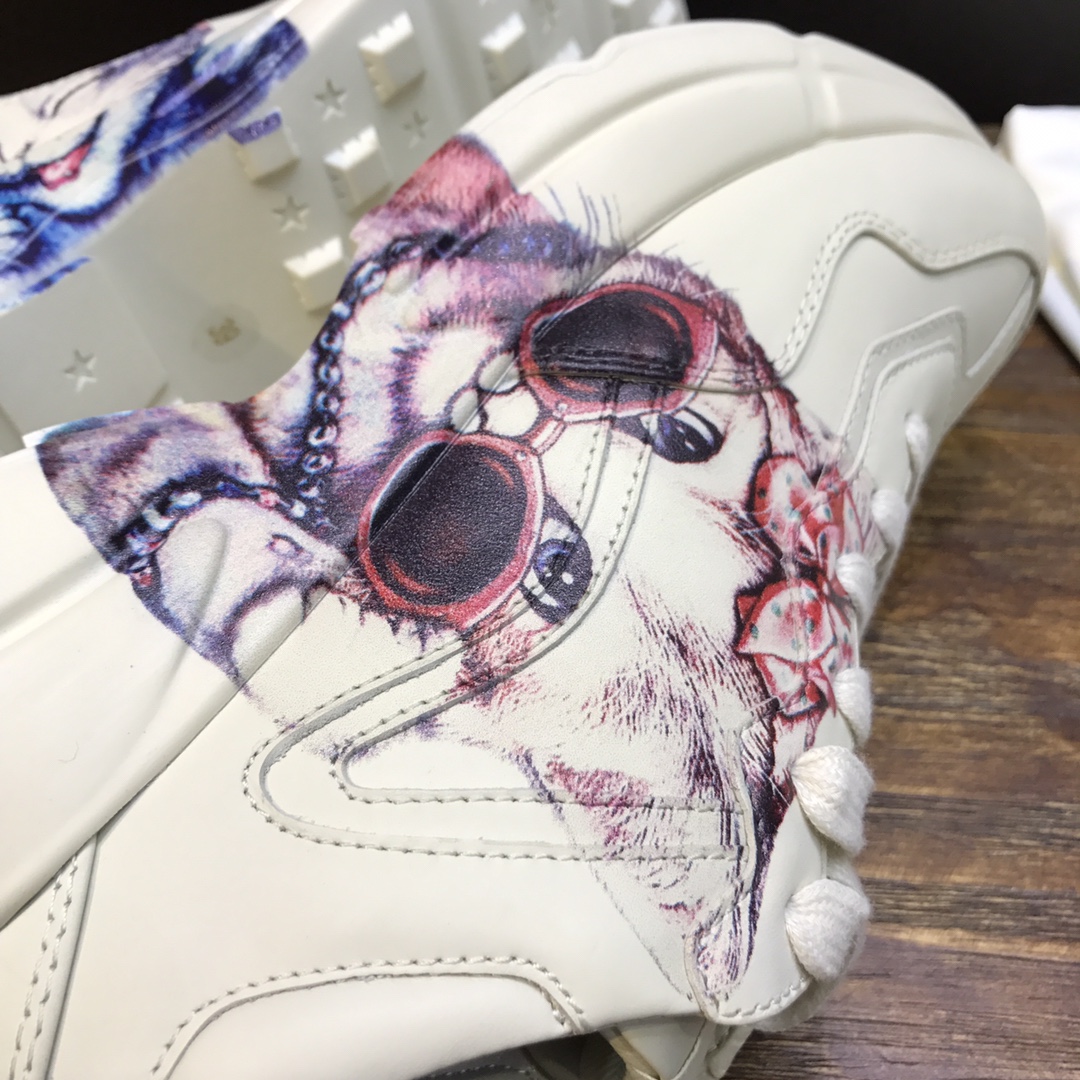 Gucci Rhyton sneaker 46 - vstockx