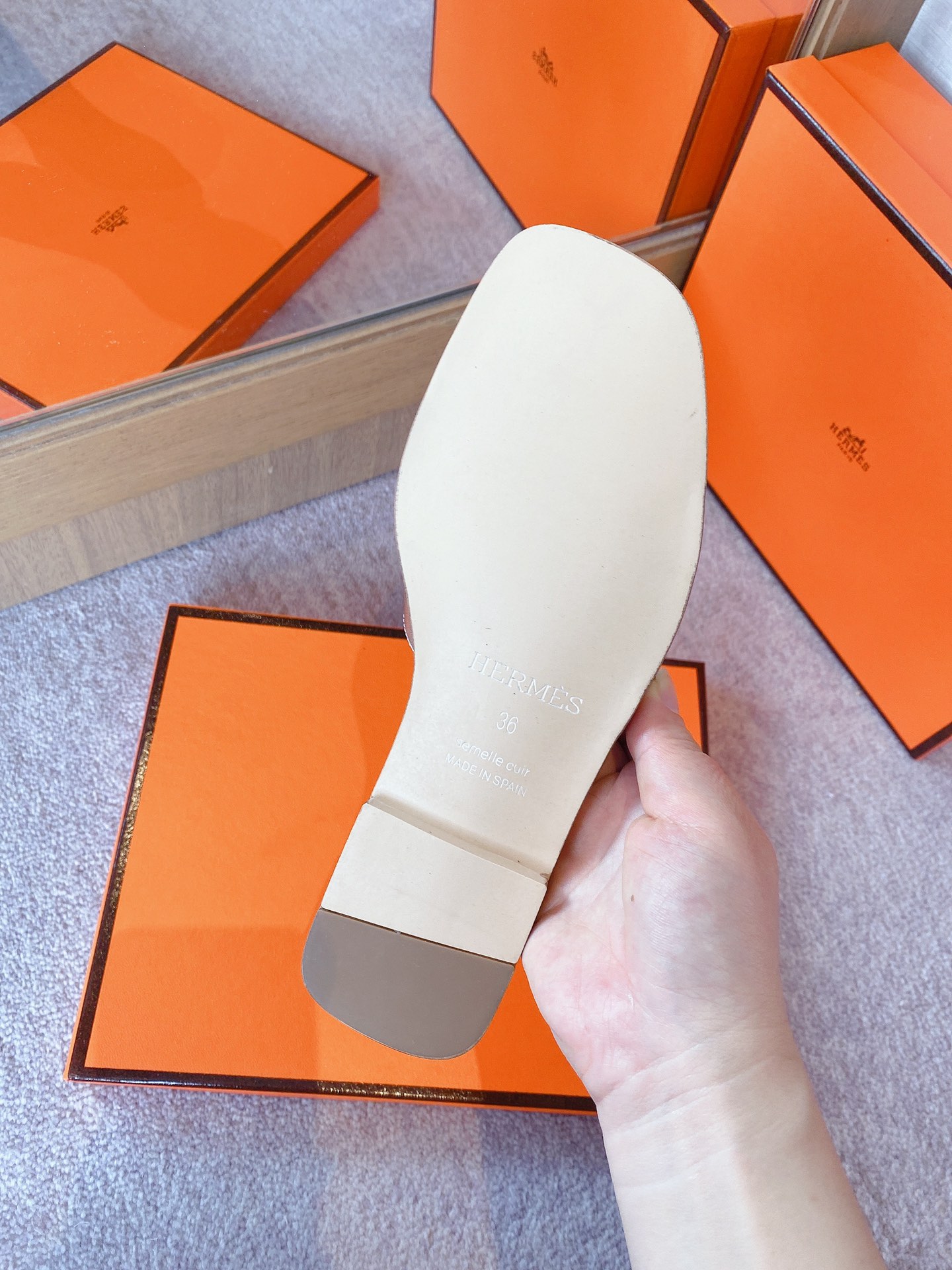 Hermes Sandals 75 - vstockx