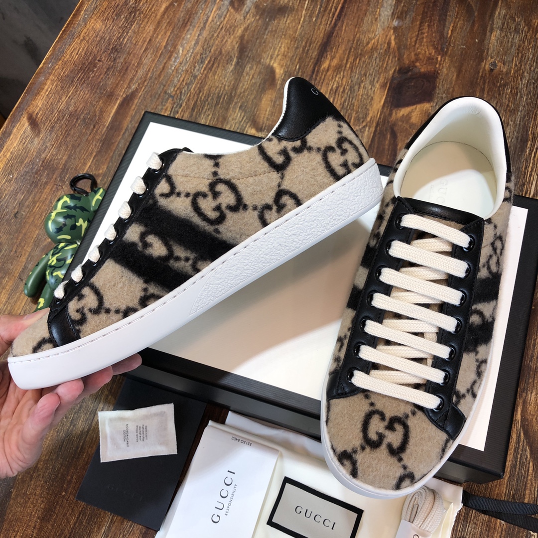 Gucci Ace Cream Wool (W) - vstockx