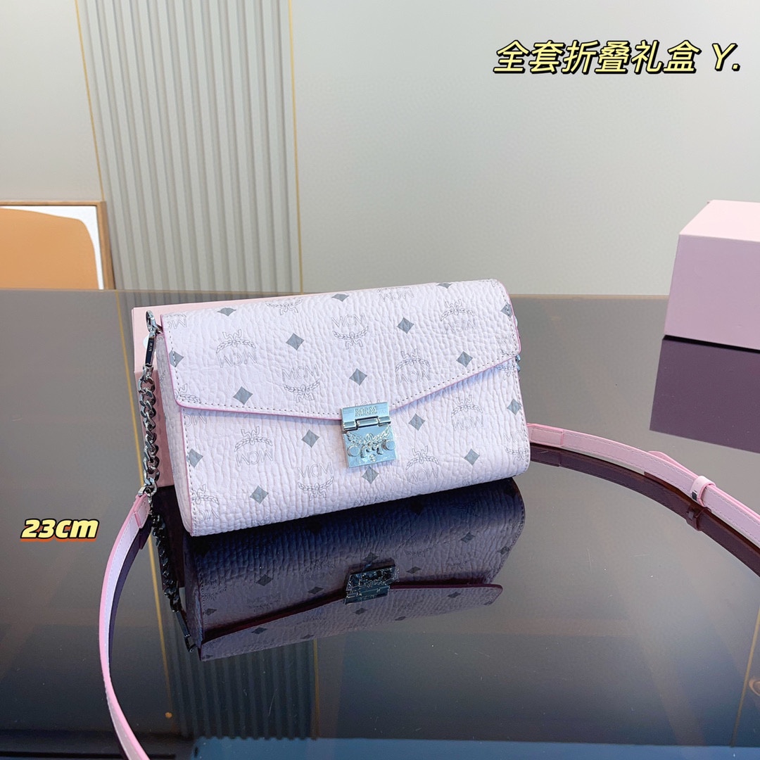 Handbags MCM mom size:23*5*14 cm - vstockx