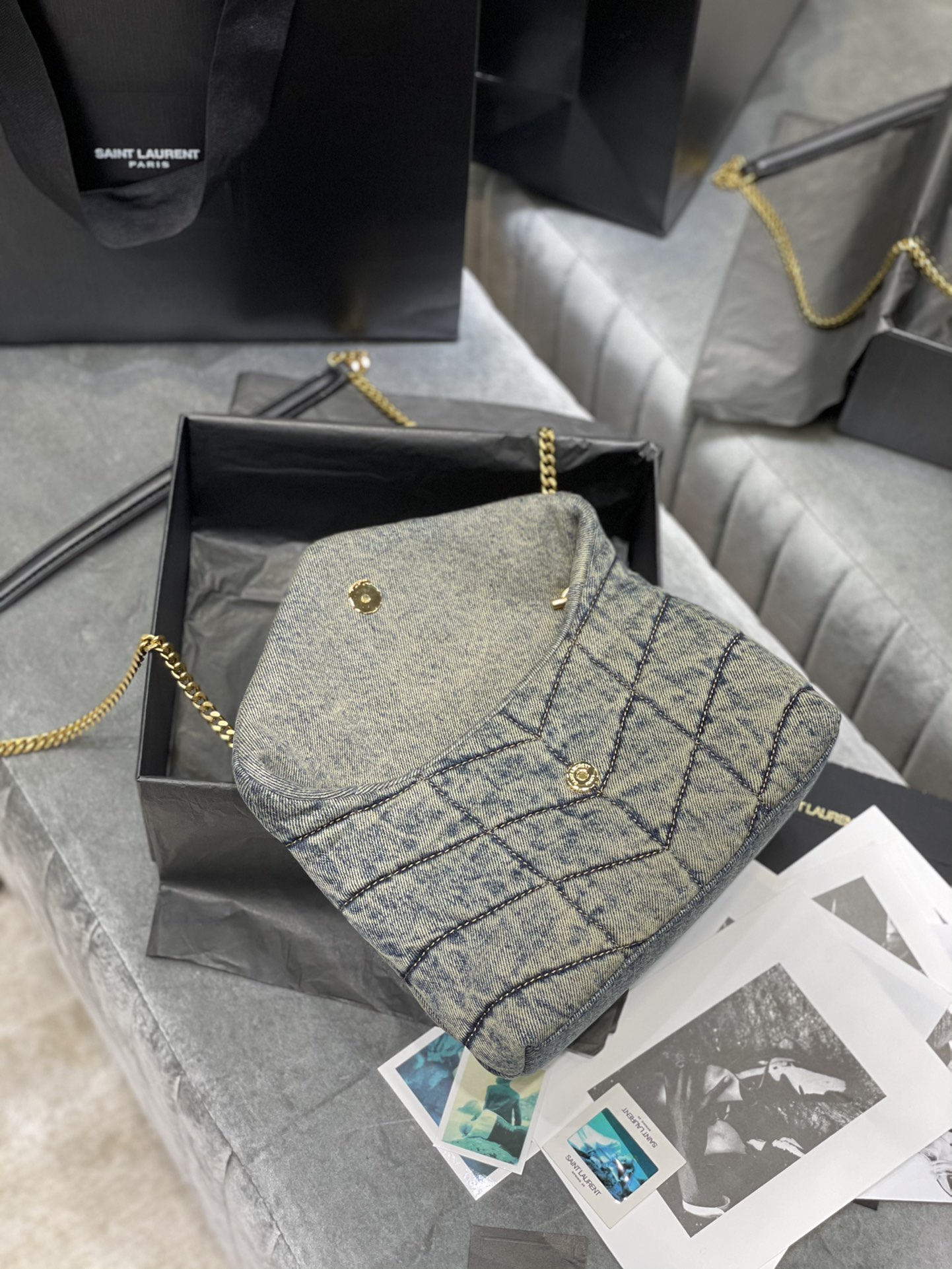 Handbags SAINT LAURENT 610436 size 23  15.8  5.8 cm - vstockx