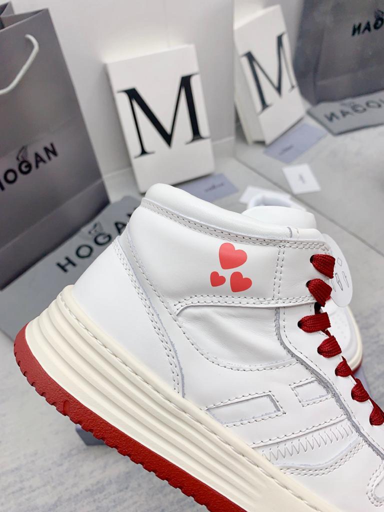 Hogan H630 High Top - Valentine's Day White - vstockx