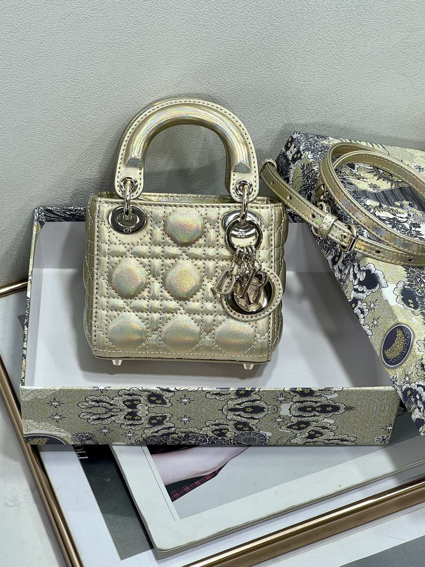Handbags Dior 6601 size:12cm - vstockx