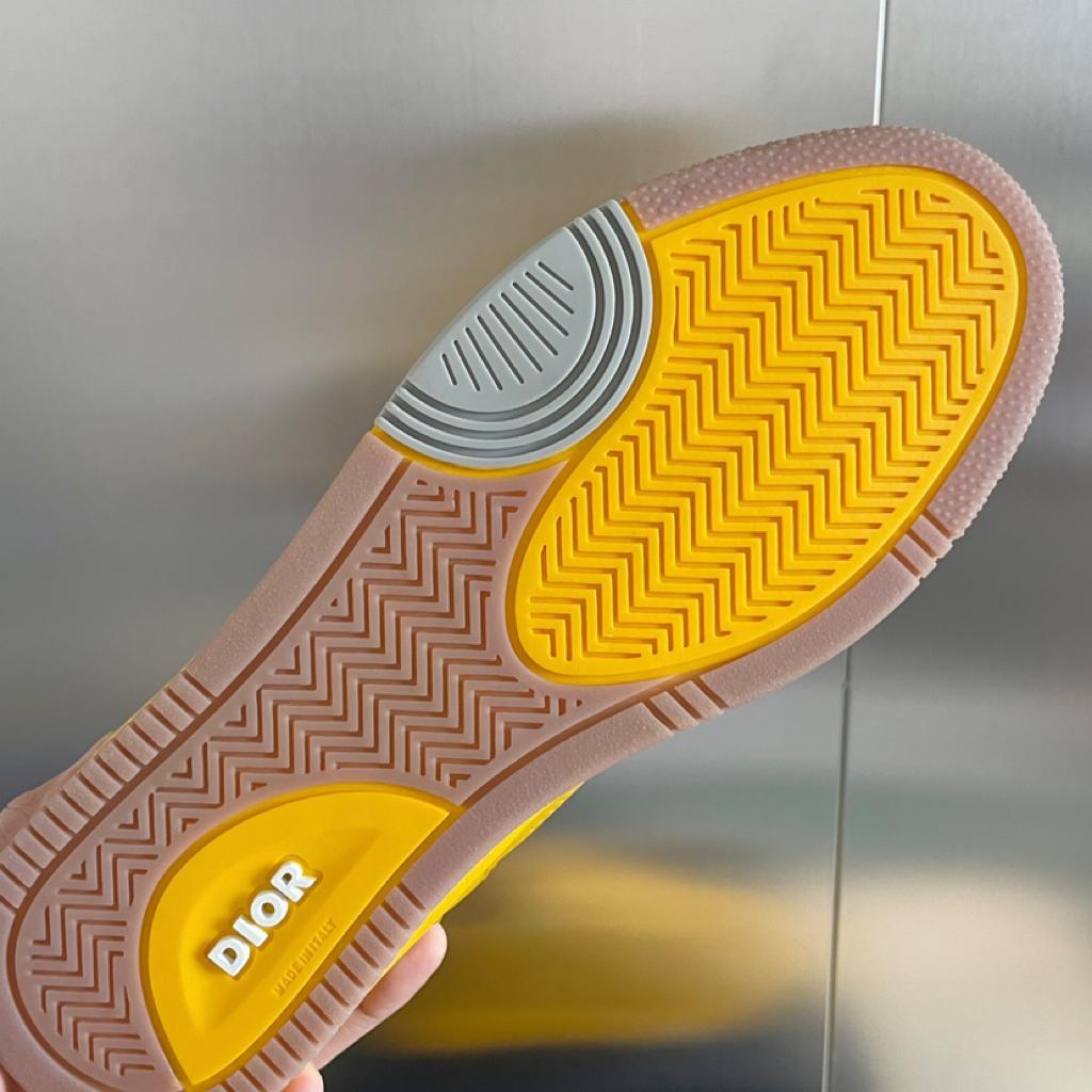 Dior B27 Low World Tour Yellow - vstockx