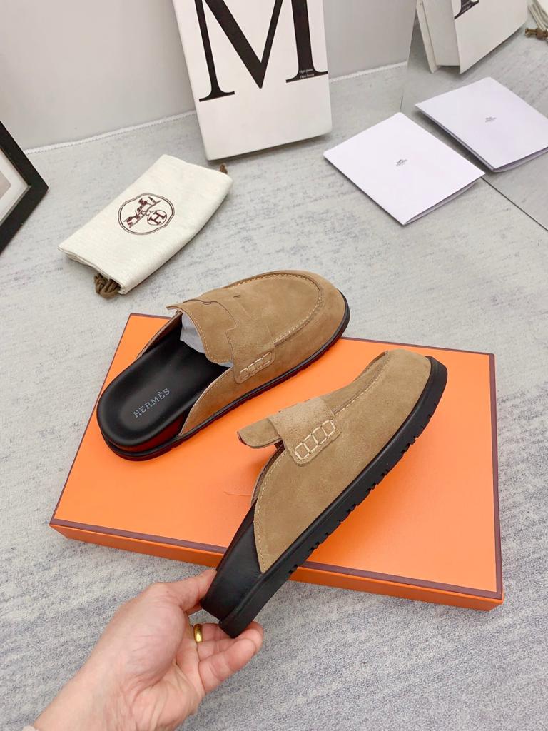 Hermes Go mule Beige Argile - vstockx