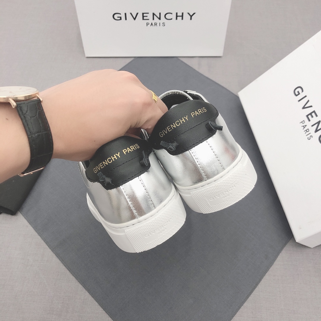 Givenchy Urban Street Logo-print Leather Sneakers 53 - vstockx