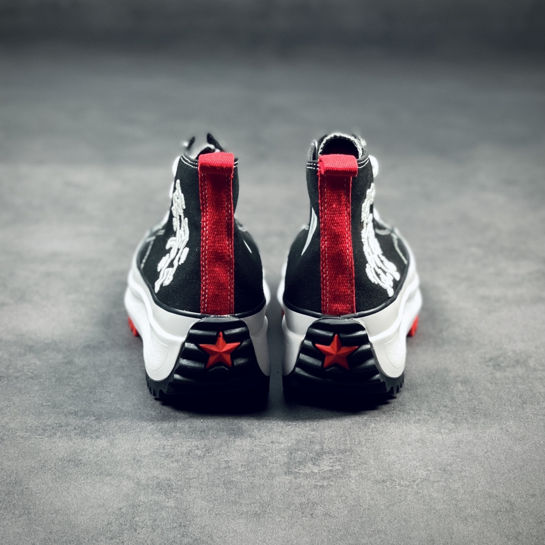 Converse Run Star Hike Hi Keith Haring Black - vstockx