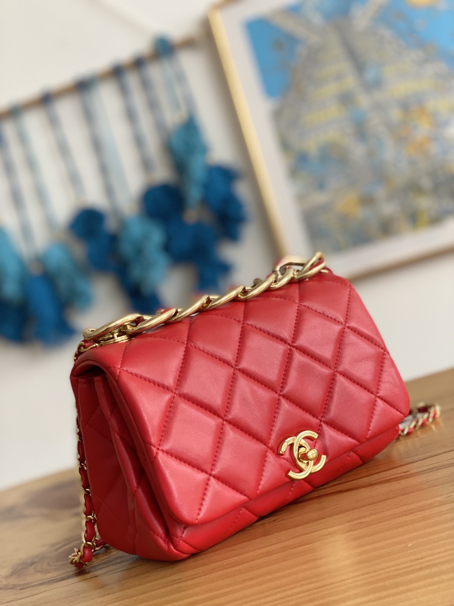 Handbag Chanel 3366 size 21X13X10 Cm - vstockx