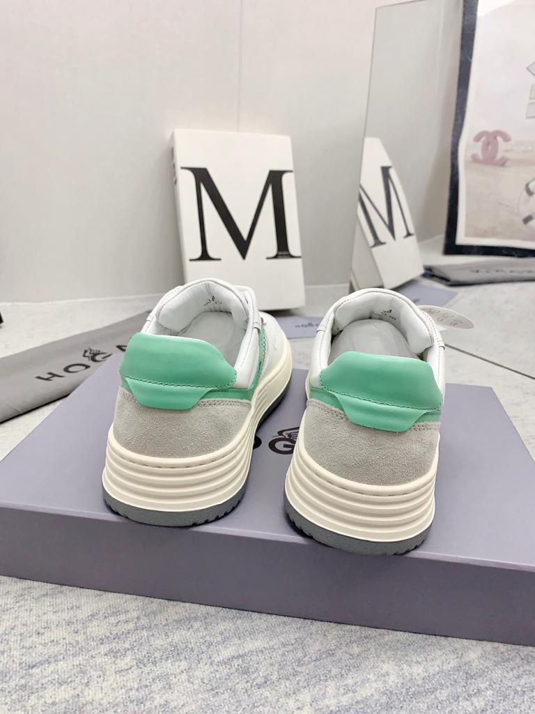 Hogan H630 Green White Grey - vstockx