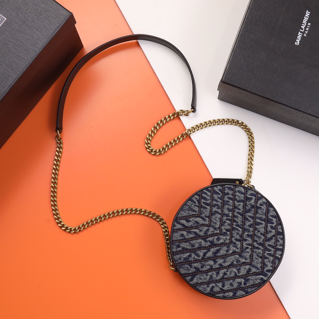 Handbags SAINT LAURENT 610436 size 17  17  5.5 cm - vstockx