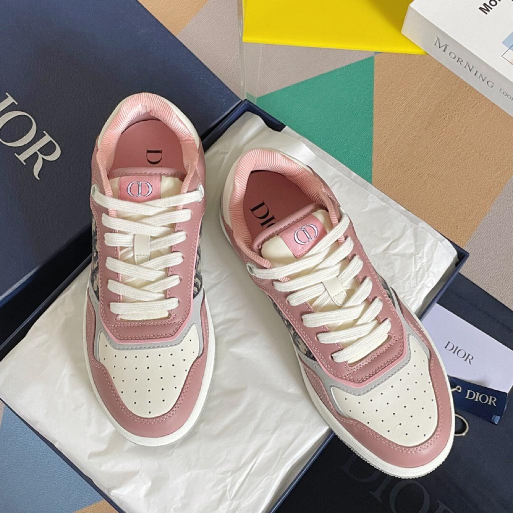 Dior B27 Low Top Pink Cream - vstockx