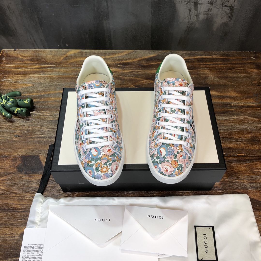 Gucci Ace Liberty Floral - vstockx