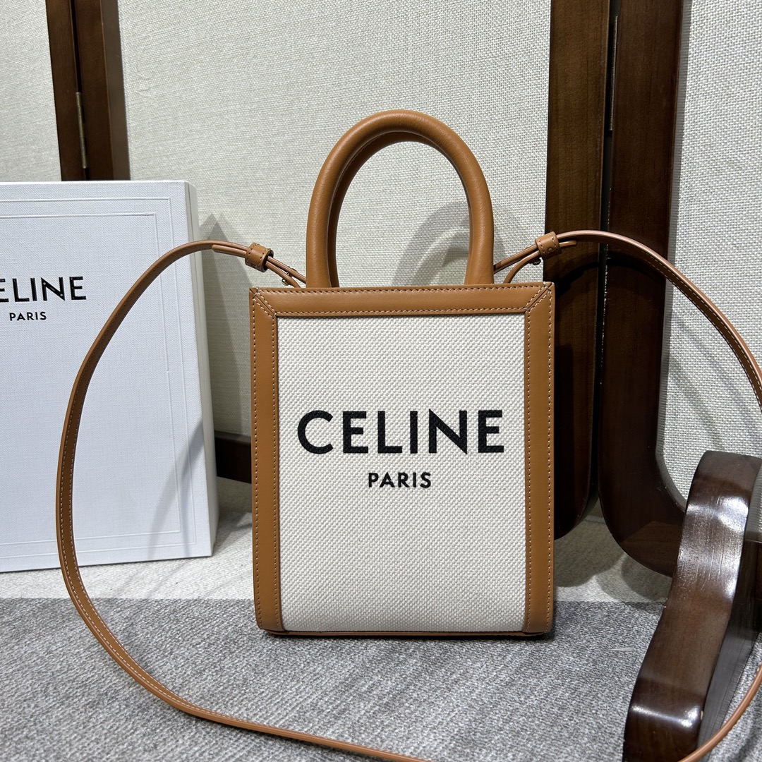 Handbags CELIN Triomphe Mini Cabas 193302 size:17-21-4 cm - vstockx